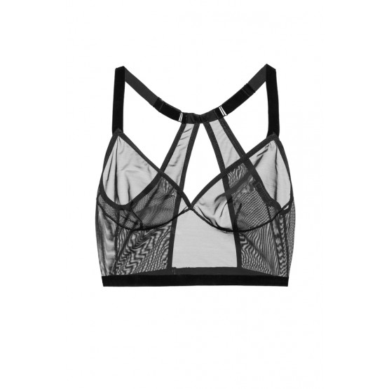BRA BRALETTE LE JOURNAL INTIME "VELVET" (BLACK) Le Journal FB-BR-BT