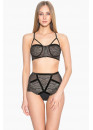 BRA LE JOURNAL INTIME "MARIE-ANTOINETTE" BRA-ZIP (BLACK) Le Journal MA-BR-BZ